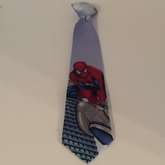 Marvel The Amazing Spiderman Clip-On Tie - Picture 2 of 6